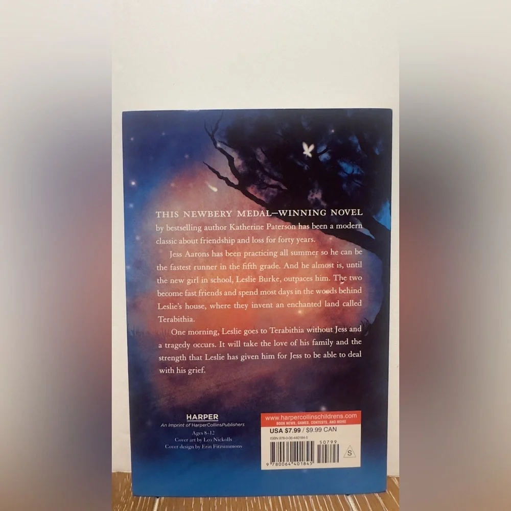 Bridge to Terabithia : A Newbery Award Winner by Katherine Paterson, Trade